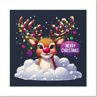 Rudolph Red Nose Reindeer Posters and Art